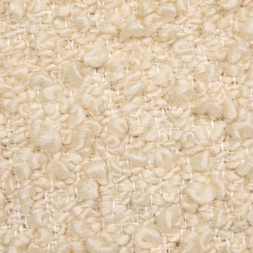 Creative Co-Op, Cream Indoor/Outdoor Woven Fabric Tufted Pillow with Fringe, Color, 20” L x 20” H
