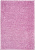 SAFAVIEH August Shag Collection Accent Rug - 2' x 3', Pink, Solid Design, Non-Shedding & Easy Care, 1.2-inch Thick Ideal for High Traffic Areas in Entryway, Living Room, Bedroom (AUG900X) - color: Pink, size: 2' x 3' (Rectangular)