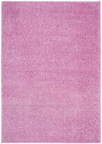 SAFAVIEH August Shag Collection Accent Rug - 2' x 3', Pink, Solid Design, Non-Shedding & Easy Care, 1.2-inch Thick Ideal for High Traffic Areas in Entryway, Living Room, Bedroom (AUG900X) - color: Pink, size: 2' x 3' (Rectangular)