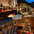 Joiedomi Clear Christmas String Lights Indoor,200(2x100) Mini White Fairy Light,42.8 FT Lighting Decor for Patio Dorm Classroom Bedroom Holiday Wedding Party Garland Birthday Festival,Green Wire - size: 100 Lights×2 Pack