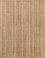 Rugs.com - Braided Jute Rug – 10' x 13' 1 Natural Hand Braided Jute Rug – Eco-Friendly, Coastal Style for Living Rooms and Large Offices - size: 10' x 13' (Rectangular)