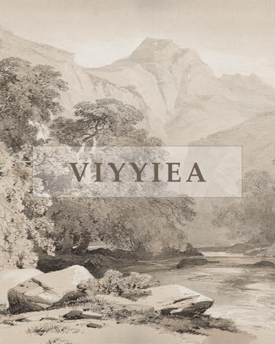 VIYYIEA Extra Large Canvas Wall Art, 36x54 Inch Neutral Vintage Landscape Wall Decor, Minimalist Mountain Scenery for Living Room, Bedroom, Above Sofa - color: Serene Mountain Landscape