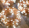 MagicPro String Lights, Fairy USB String Light with 200 Warm White LEDs, 66 FT Copper String Lights for Bedroom Wall Ceiling Christmas Tree Wreath Craft Wedding Party Decoration (1)