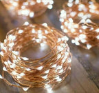 MagicPro String Lights, Fairy USB String Light with 200 Warm White LEDs, 66 FT Copper String Lights for Bedroom Wall Ceiling Christmas Tree Wreath Craft Wedding Party Decoration (1)