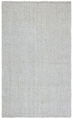 SAFAVIEH Natural Fiber Collection Area Rug - 5' x 8', Grey, Handmade Farmhouse Jute, Ideal for High Traffic Areas in Living Room, Bedroom (NF730F) - color: Grey, size: 5' x 8' (Rectangular)