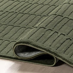 Nuloom Kailani Green, 2' x 3', Geometric, Soft and Cozy, High Traffic, Stain Resistant, Easy Clean, Durable Washable Area Rug for Bedroom, Living Room, Dining Space, Den, Foyer, Entryway - color: Green, size: 2' x 3' (Rectangular)