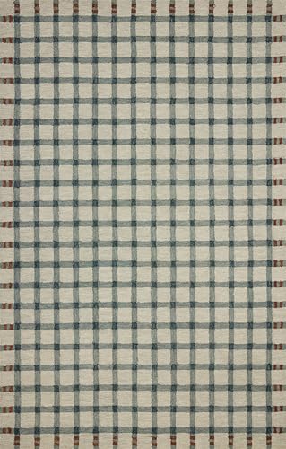 Loloi Magnolia Home by Joanna Gaines Waylon Collection WAY-02 Spa/Brick 2'-6" x 7'-6" Runner Rug - color: Spa / Brick, size: 2'6" x 7'6" (Rectangular)