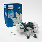 Philips 50 LED Warm White Faceted C9 Lights