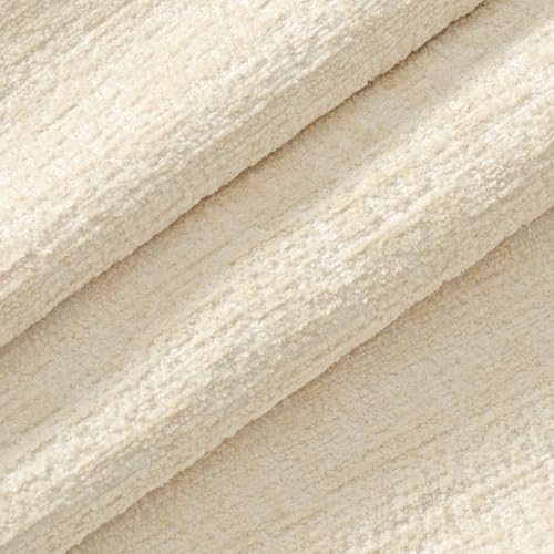 MIULEE Decorative Throw Pillow Covers 20x20 Pack of 2 Beige Couch Pillow Covers Soft Cozy Textured Chenille Pillowcases for Home Decor Sofa Living Room Cushion Bedroom - color: Beige, size: 20" x 20" (Pack of 2)