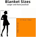 Aztec Throw Blanket, Boho Geometric Pattern, Southwest Blankets Fuzzy Gifts for Sofa Couch Bedroom (50" x 40")