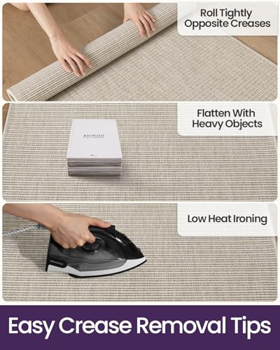 DEXI Hallway Runner Rug 3.3x6.7, Woven Braided Farmhouse Runner Carpet Indoor, Absorbent Thin Long Entryway Runners for Kitchen, Laundry Room, Patio Entrance, Light Beige-Gray - color: Light Beige-gray, size: 3'3" X 6'7" (Rectangular)