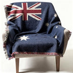 Pure Country Weavers Australia Flag Blanket - Gift Tapestry Throw Woven from Cotton - Made in The USA (69x48) - color: Australia Flag