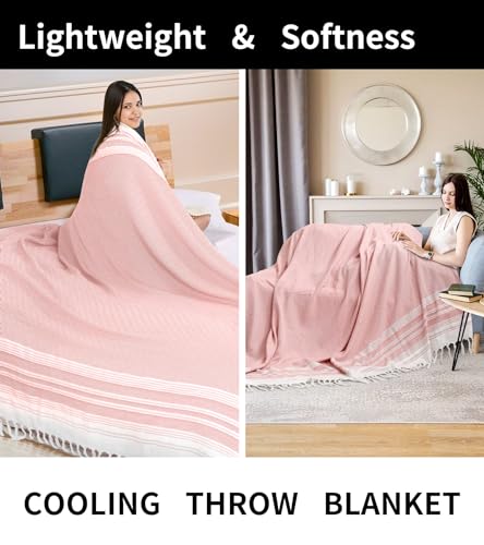 Giant Turkish Beach Towel Boho Beach Throw Blanket Anti Resistant Sand Free Quick Dry Lightweight Sandless Cloud Hawaii Honeymoon Travel Essentials Xl Big Huge Jumbo Women Summer Vacation Gift - color: Beige, size: Giant Large 82''x88''
