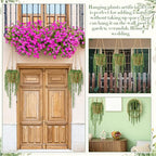 Giegxin Summer Mini Hanging Artificial Plant with Woven Basket Boho Fake Plants Ivy Faux Vines Eucalyptus Leaf for Indoor Home Wall Shelf Decor(6 Set,Green,Hanging Plant Basket) - size: Hanging Plant Basket