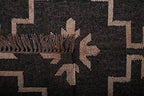 Natural Wool Jute Kilim Rug Farmhouse Handwoven Jute Runner Rug - Reversible Kilim Dhurrie, Rustic Decorative Area Rug for Natural Decorative Rug 3X5 - size: 3X5 FT