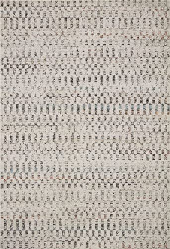 Loloi Kamala Collection KAM-05 Grey/Multi 6'-7" x 9'-6" Area Rug - color: Grey / Multi, size: 6'7" x 9'6" (Rectangular)