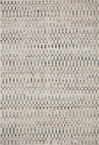 Loloi Kamala Collection KAM-05 Grey/Multi 6'-7" x 9'-6" Area Rug - color: Grey / Multi, size: 6'7" x 9'6" (Rectangular)