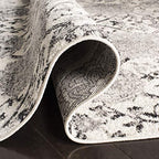 SAFAVIEH Madison Collection Accent Rug - 2'3" x 4', Cream & Silver, Boho Chic Glam Paisley Design, Non-Shedding & Easy Care, Ideal for High Traffic Areas in Entryway, Living Room, Bedroom (MAD600D) - color: Cream/Silver, size: 2'3" x 4' (Rectangular)