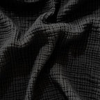 Muslin Blanket - Pure 100% Turkish Cotton Airy Soft Light Versatile Gauze Throw Blanket for Bed, Couch, Sofa (Black, Twin XL Size (71" x 95" inch)) - color: Black, size: Twin XL Size ( 71" x 95" inch )