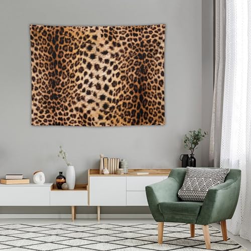 DDCBNS Leopard Print Tapestry, Cheetah Wildlife Skin Texture Wall Hanging, Africa Animal Print Home Decor for Bedroom, Living Room, Dorm - 40" x 30" - color: Animal Skin_4, size: 40"L x 30"W
