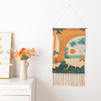 BMIDRUT Wall Hanging Macrame Woven Tapestry Bohemian Tapestries Art Tapestry for Home Apartment Dorm Room Backdrop 20x35 Inch - color: C3