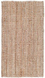 SAFAVIEH Natural Fiber Collection Area Rug - 2'6" x 4', Natural Brown, Handmade Jute, Farmhouse Style, Chunky Textured Thick Pile (NF447A) - color: Natural, size: 2'6" x 4' (Rectangular)