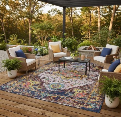 Brown Yellow Boho Tribal 2x3 Area Rug for Living Room Bedroom Diningroom Office Playroom Large Carpet Ultra Washable Non Sheddining Kitchen Hallway Laundry Room Indoor Rugs - color: D, size: 2x3ft