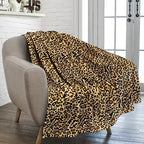 PAVILIA Cheetah Fleece Throw Blanket | Cheetah Leopard Animal Print Flannel Blanket | Soft Velvet Lightweight Microfiber Blanket for Couch Sofa | 50x60 Inches - color: Cheetah, size: 50 x 60 Inches - Throw