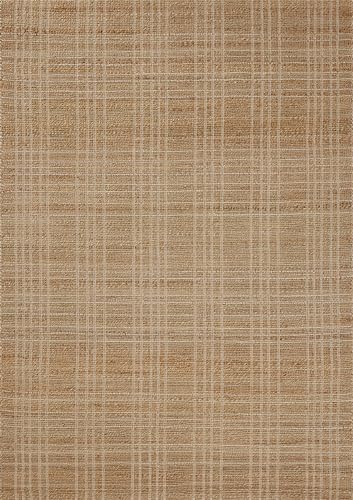 Loloi Chris Loves Julia Judy Collection JUD-01 Natural/Cream 2'-6" x 7'-6" Runner Rug - color: Natural / Cream, size: 2'6" x 7'6" (Rectangular)