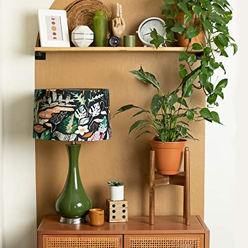 RAINBLELAND Acacia Hardwood Adjustable Plant Stand Indoor, Planter Stand Pot, Mid Century Modern Planter Holder for Indoor Plants, Outdoor Pedestal fits 8 9 10 11 12 Inches Pots, Wooden Pedestal Only - color: Hardwood