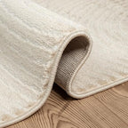 Abani Neutral Beige Area Rug | 2' x 3' Tan Geometric Carpet with Zen Circle Pattern | Rugs for Living Room, Bedroom, Office - color: Beige, size: 2' x 3' (Rectangular)