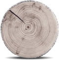 HYSEAS Decorative Round Throw Pillow, 3D Digital Print Comfortable Kids Funny Cute Wood Log Pillow Circle Seating Floor Cushion for Home, Couch, Sofa, Bedroom, Living Room Decor, Green Stump