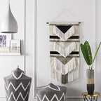 Safavieh Home Collection Sedona Beige and Brown Woven Wall Art - color: Black/White, size: 29"L x 4"W