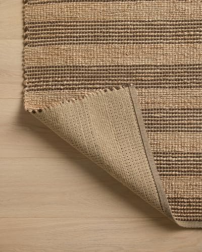 Loloi Chris Loves Julia Judy Collection JUD-06 Natural/Chocolate 2'-3" x 3'-9" Accent Rug - color: Natural / Chocolate, size: 2'3" x 3'9" (Rectangular)