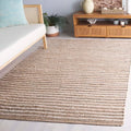 SAFAVIEH Cape Cod Collection Accent Rug - 3' x 5', Natural & Green, Handmade, Braided Design, Ideal for The Living Room, Bedroom, Dining Room (CAP151Y-3) - color: Natural/Green, size: 3' x 5' (Rectangular)