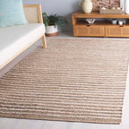 SAFAVIEH Cape Cod Collection Accent Rug - 3' x 5', Natural & Green, Handmade, Braided Design, Ideal for The Living Room, Bedroom, Dining Room (CAP151Y-3) - color: Natural/Green, size: 3' x 5' (Rectangular)