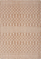 Nourison Home Positano Jute 6' x 9' Area Rug - Easy Clean, Non Shedding, Bed Room, Living Room, Dining Room, Kitchen (6' x 9') - color: Jute, size: 6' x 9' (Rectangular)