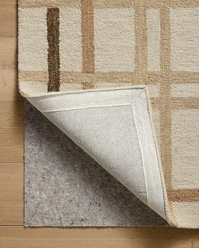 Loloi Magnolia Home by Joanna Gaines Waylon Collection WAY-01 Natural/Bark 7'-9" x 9'-9" Area Rug - color: Natural / Bark, size: 7'9" x 9'9" (Rectangular)