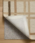 Loloi Magnolia Home by Joanna Gaines Waylon Collection WAY-01 Natural/Bark 7'-9" x 9'-9" Area Rug - color: Natural / Bark, size: 7'9" x 9'9" (Rectangular)