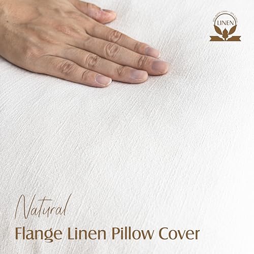 Foindtower Pack of 2, Decorative Linen Solid Throw Pillow Covers Soft Accent Cushion Case Boho Farmhouse Neutral Pillowcase for Chair Couch Sofa Bedroom Living Room Home Decor 16 x 16 Inch Cream White - color: Cream White, size: 16" x 16" (Pack of 2)