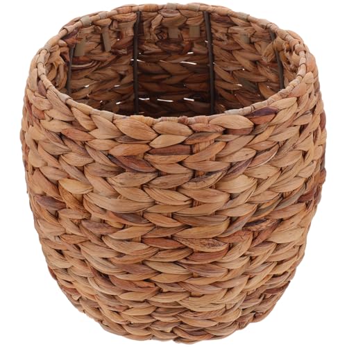 Healeved 10inch Seagrass Plant Basket Indoor Planter Basket Sundries Storage Woven Seagrass Wicker Planter Flower Pot