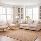 SAFAVIEH Natural Fiber Collection Area Rug - 10' x 14', Natural, Handmade Farmhouse Jute, Ideal for High Traffic Areas in Living Room, Bedroom (NF732A) - size: 10' x 14' (Rectangular)