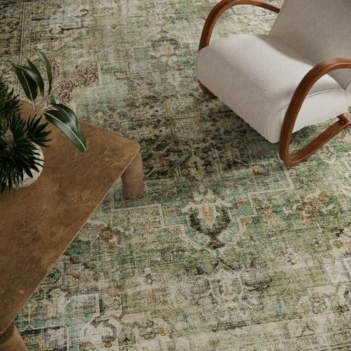 Machine Washable Throw Rugs for Entryway: Door Mat Indoor Entrance 2x3 Small Rug Stain Resistant Non-Slip Low Pile Soft Carpet for Kitchen Front Door Indoor Entrance Entry Bedroom - color: Black and Green, size: 2' x 3' (Rectangular)