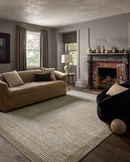 Loloi Jeremiah Brent Bleecker Collection BLE-02 Sand/Charcoal 2'-7" x 10'-0" Runner Rug - color: Sand / Charcoal, size: 2'7" x 10' (Rectangular)
