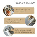 4 Pack Macrame Plant Hangers Indoor Up to 10 inch Pot, Boho Hanging Planters, Plant Holder with 8Pcs Stainless Steel Hooks - color: 4pcs Caramel Hanger