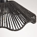 3 Pack Black Woven Pendant Light Fixtures,11.81" Rattan Pendant Lights Farmhouse Basket Light Fixture Adjustable Boho Hanging Lamp for Kitchen Island Bedroom Dining Room Foyer Hallway - color: flower+black