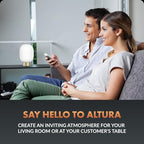 ‎Newhouse Lighting Altura, Brass 2700K Dimmable Cordless USB-C Rechargeable Glass Table Lamp NHTL-AL-BRS, Cordless Desk Lamp for Living Room, Bedroom, Coffee Table, and Other Cozy Home Decor - style: Altura Table Lamp