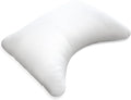 Shatex Neck Pillow Queen Size 28 x 20 inch, Curved Extra Firm Bed Pillow with Adjustable Insert Provides Stronger Support - for Back, Stomach & Side Sleepers