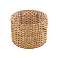 Aspen Creative 31602, Drum Spider Lamp Shade, Natural Banana Leaf, 12" Top x 12" Bottom x 9" Height - color: Banana Leaf