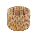 Aspen Creative 31602, Drum Spider Lamp Shade, Natural Banana Leaf, 12" Top x 12" Bottom x 9" Height - color: Banana Leaf